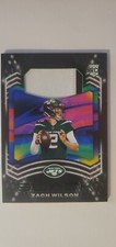 JETS Zach Wilson 2021 Panini Black FUTURISTIC Patch /25