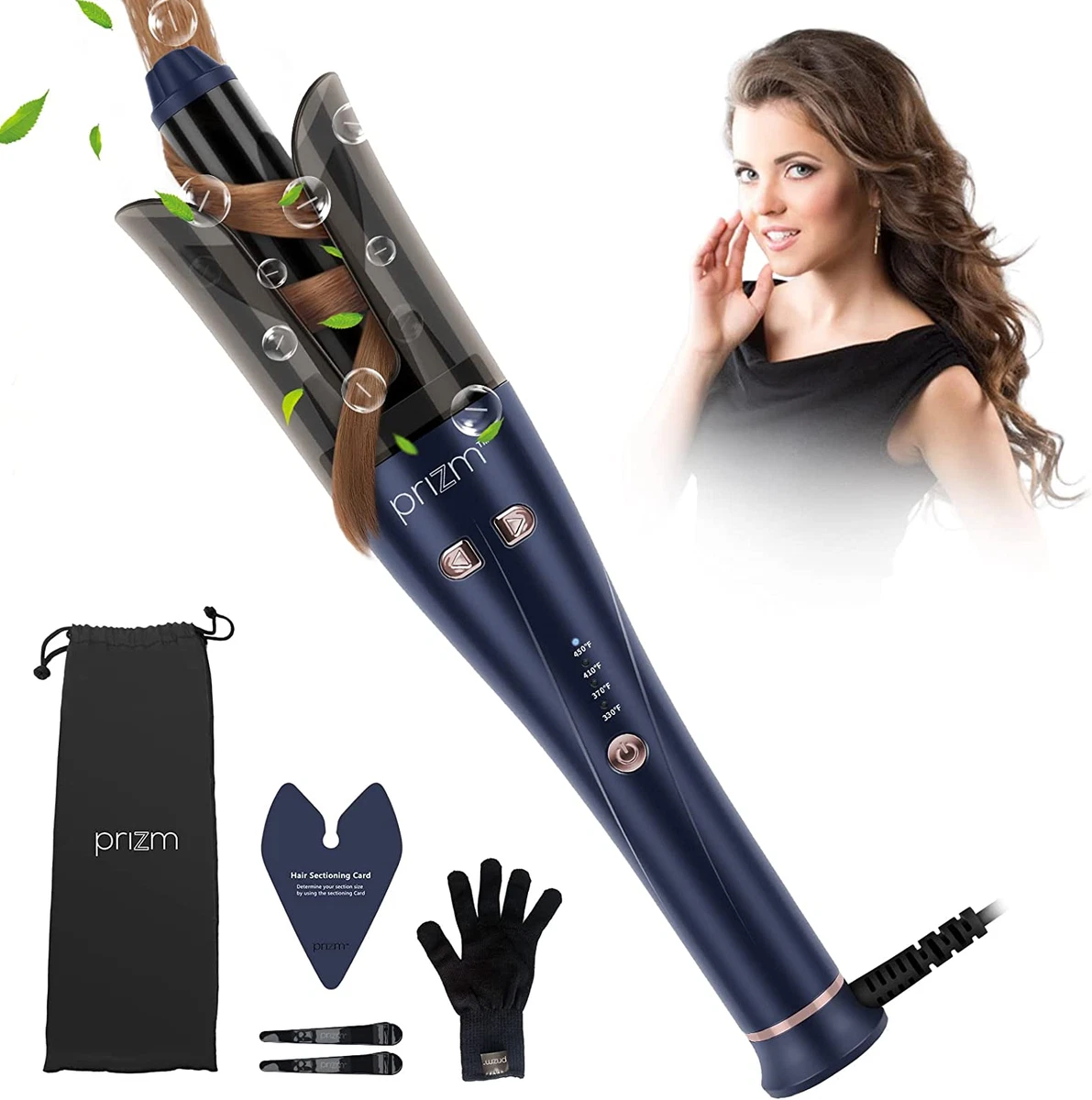 Bloom Anti Scald Automatic Curling Iron Automatic Hair Curler Beginner Clipless
