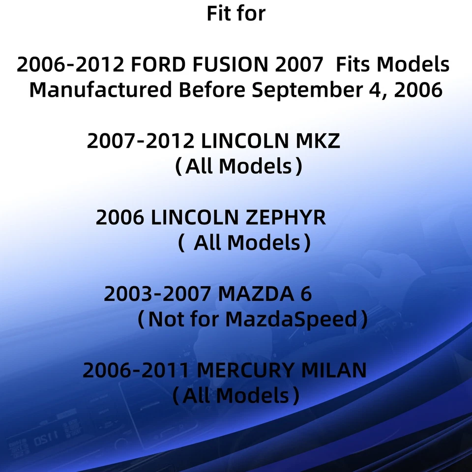 Front Rearward Lower Control Arm w/Ball Joint 2003-2008 Ford Fusion MKZ Lincoln Foto 3 de 4