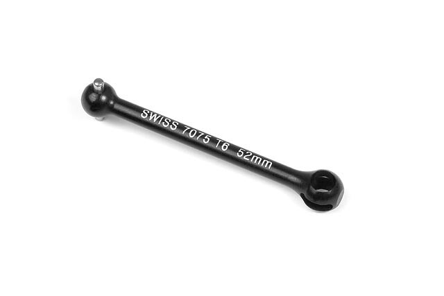 XRay Aluminium Drive Shaft 7075 T6 Hard Coated 52mm - 305326