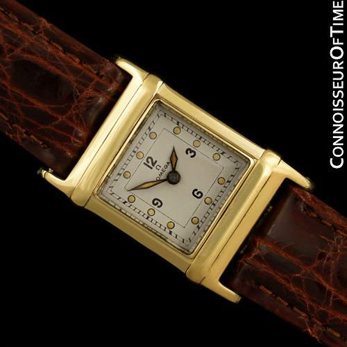 1935 OMEGA MARINE Vintage - Weltweit erste Taucheruhr, 14K Gold - Garantie - Bild 1 von 12