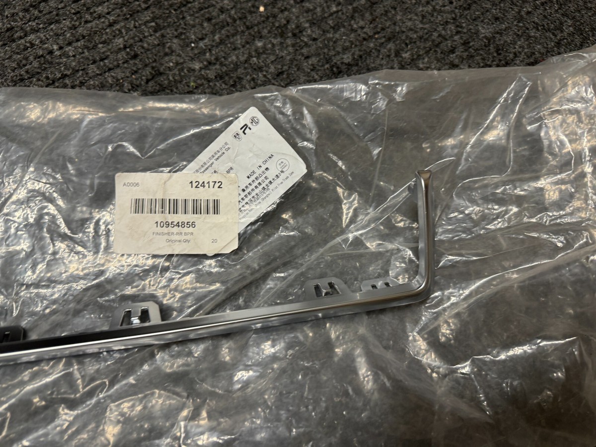 MG RH Rear Bumper Finisher Trim Genuine OEM 10954856 | eBay 