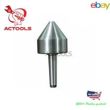 Lathe Milling Machine MT4 Bull Nose Pipe Live Revolving Center 4MT 35mm TO 128mm