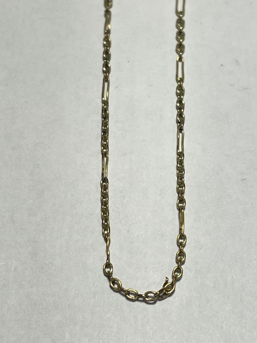 Bjoux Chane en Plaqué Or à Réparer Longueur 43cm (113-5/A2-29) | eBay