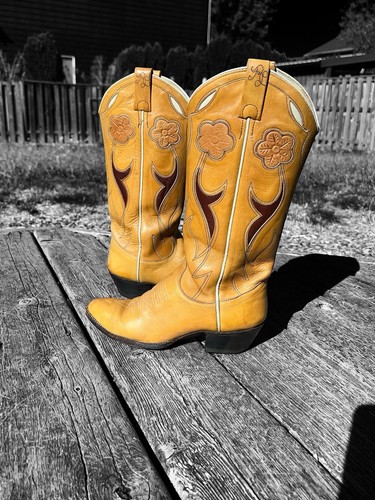 Vintage Ralph Lauren "Selene"Cowboy Boots 1978 Era