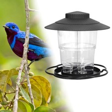 Wild Bird Feeder Hanging Suet Fat Pellet Nut Peanut Holder Birds Seed Dispenser