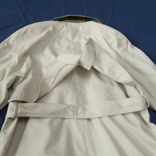 Women's Dannimac Beige double breasted Coat Trench Mac Macintosh Coat UK 12P - Picture 18 of 22