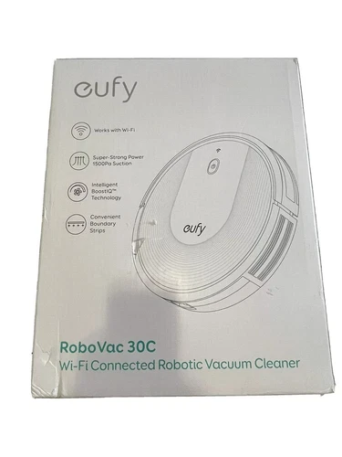 Eufy T2118211 RoboVac 30C Smart Robotic Vacuum Cleaner - Black