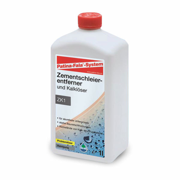 Patina Fala ZK1 Cement Residue Remover 1 L F R Clinker Tiles Concrete Blocks