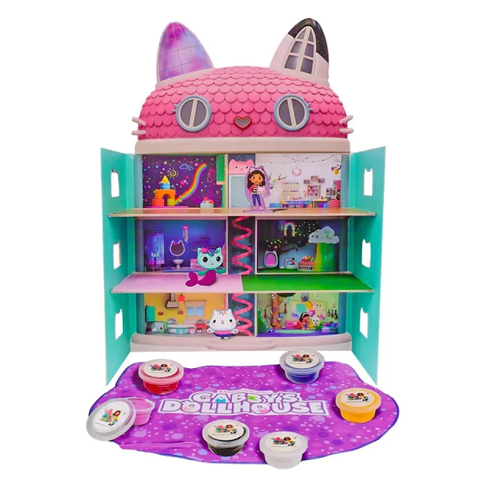 Gabby's Dollhouse Gabby's Argilla World Plastilina Modellare Giocattolo Set