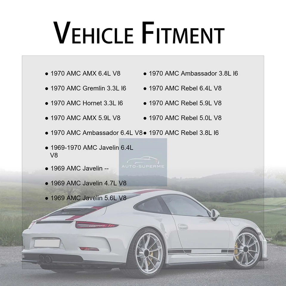 Junta de rótula de suspensión superior delantera Mevotech 2x para AMC Concord 4,2 L Foto 4 de 4