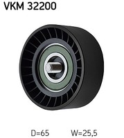 SKF VKM 32200 UMLENK-/FÜHRUNGSROLLE, Keilrippenriemen Links Oben Oben FÜR Alfa R