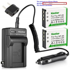 Kastar Battery AC Charger for Fuji NP-85 BC-85 Fujifilm FinePix SL280 Camera