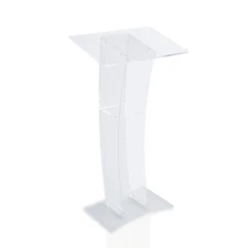 Acrylic Podium Church Pulpit Plexiglass Lectern Debate Podium Conference new