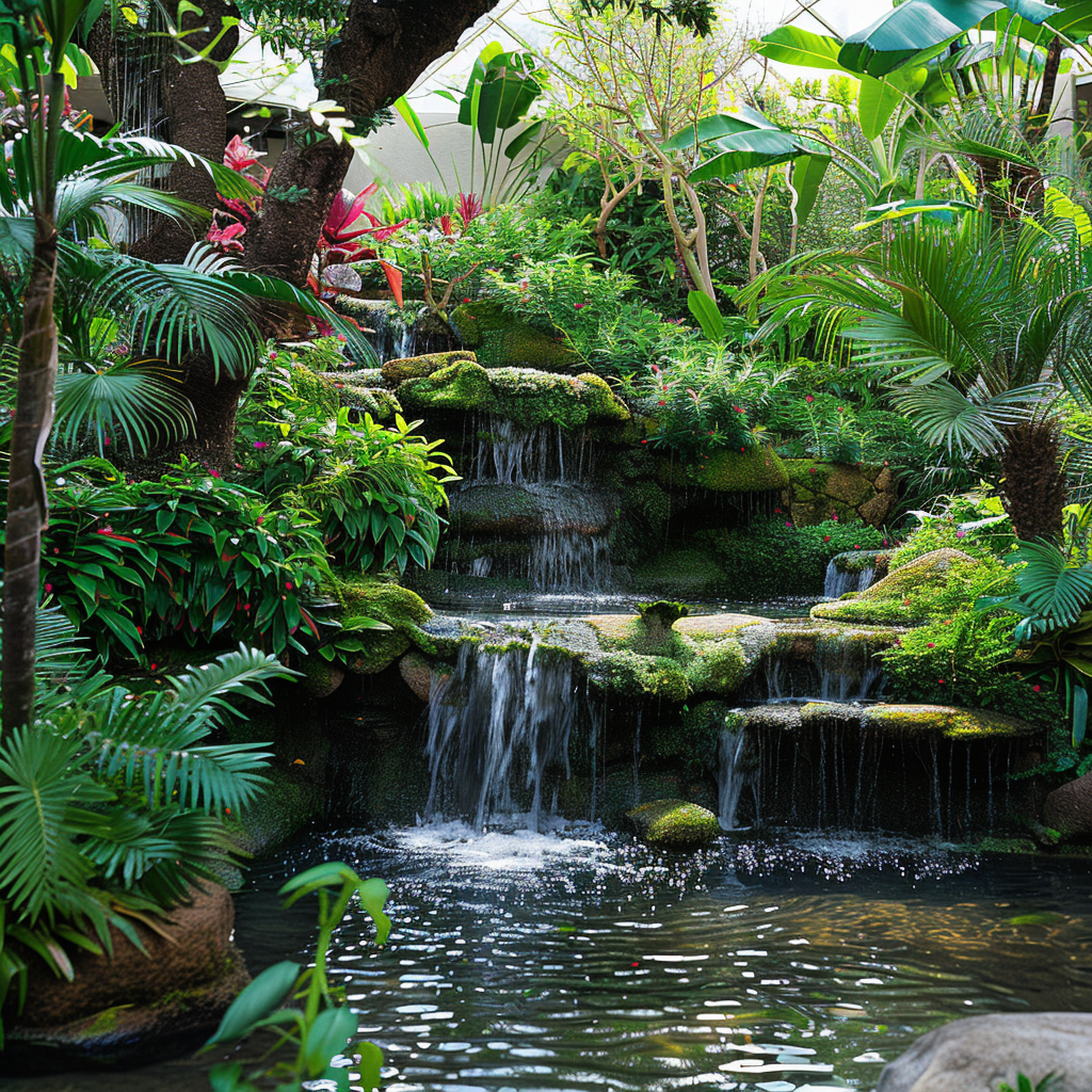 Custom Tropical Garden Design - Detailed Plant List &amp; Support | eBay