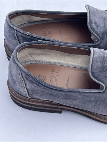Brunello CucinelliSuede Tassel Accents LoafersMen's Size: US8.5, EU42 - Picture 8 of 18
