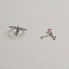 ELGIN 10 SIZE POCKET WATCH ESCAPE WHEEL AND FORK 5795-5776R-----BOX 92