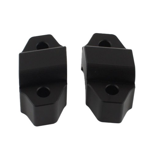 Handlebar Raiser Clamp Extend Mount Fit For Yamaha XJR 1300 XSR900 MT-10 FZ09 - Foto 7 di 11