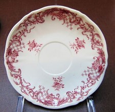 Villeroy & Boch  France-Saar: Valeria rot - Untertasse 