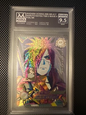 Madara NR-NR-017 Naruto Kayou MANA 9.5 | eBay