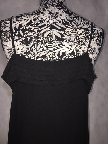 T Alexander Wang Women Dress Size 2 NWT 100% Silk Black Open Shoulders - 第 5/8 張圖片
