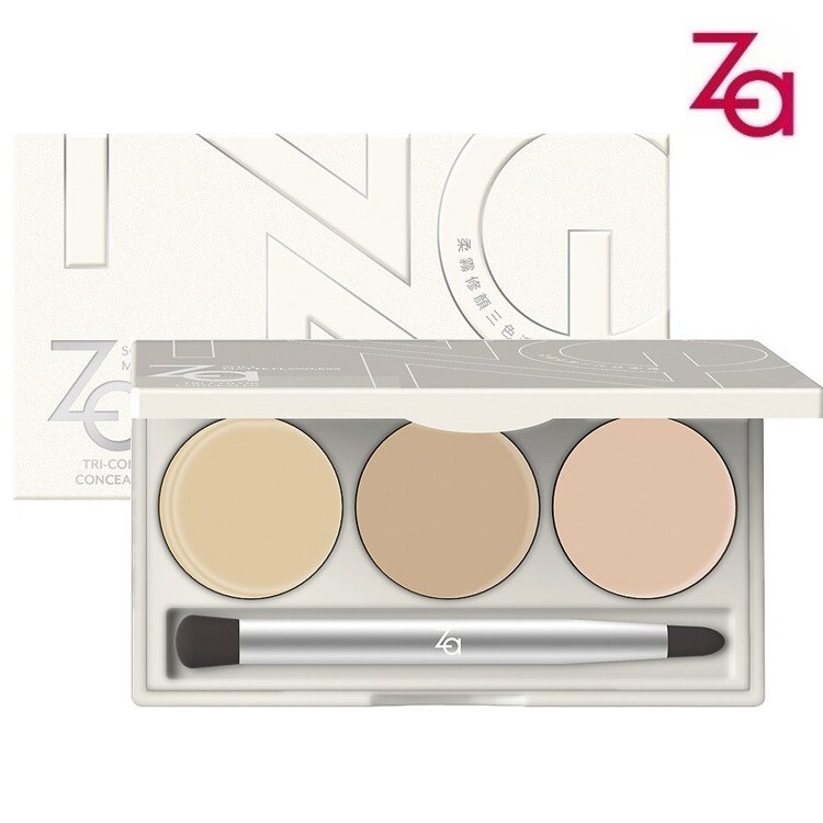 Paleta De Correctores Tri-Color Mate Suave Y Perfecto 4.5g NUEVO