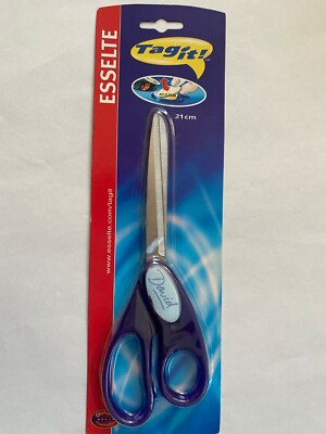 ESSELTE Universalschere 21 cm Haushalts- / Bastelschere m. BILD / NAMENSSTEMPEL