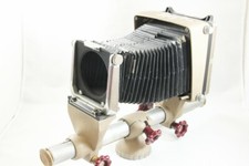  As-Is Linhof Color 4x5 Large Format Monorail Bellows Camera from Japan 2615