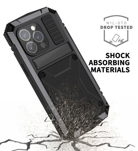 Case For iPhone 15 Pro Max 15 Plus Shockproof Heavy Duty Tough Armour Cover Lens - Photo 9 sur 28