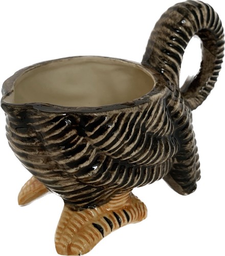 Japan Fun Rooster Creamer Black Vintage 50’s Farmhouse Bottom Part Only No Lid - Picture 2 of 11
