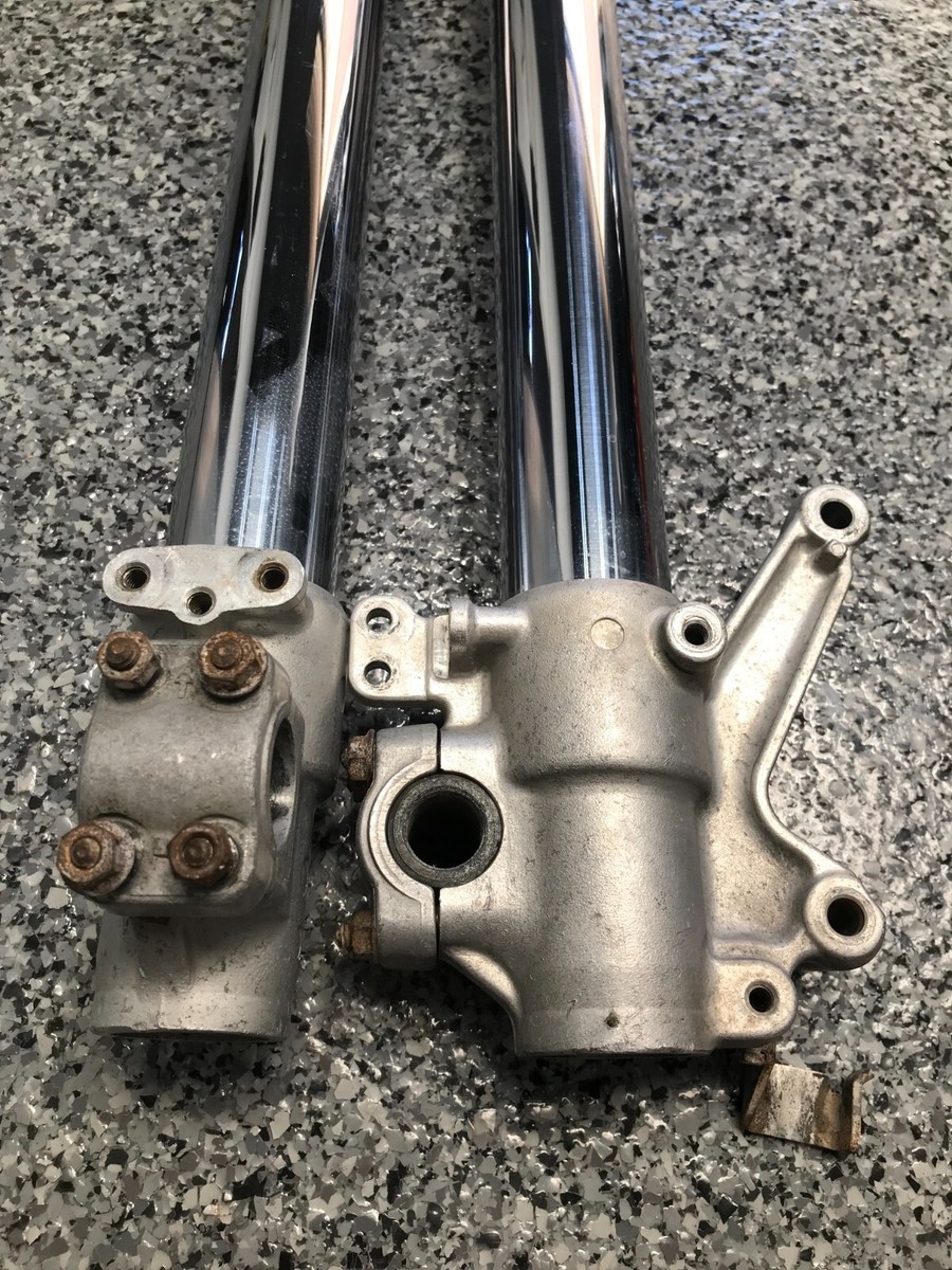 ぉょ 1995 Kawasaki KX125 43mm KYB Forks P/N 44070-1376-14 | Left | OE