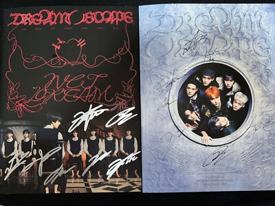 NCT DREAM OFFICIAL AUTOGRAPH SIGNED DREAM( )SCAPE YZY ALBUM | eBay