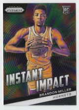 2023-24 PANINI PRIZM - BRANDON MILLER INSTANT IMPACT (RC) #4 HORNETS ROOKIE NBA