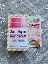 Look At Me Teen Again Day Cream Peptide + Collagen New In Box Exp 2026