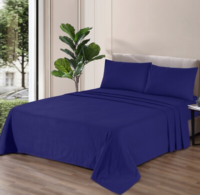 Extra tiefe Flanell Spannbettlaken, warm weich 100% gebürstete Baumwolle Bettwäsche