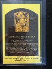 Vintage Autographed Baseball HOF Plaque Postcard Lot Bell, Berra, Wynn, Spahn — photo 1