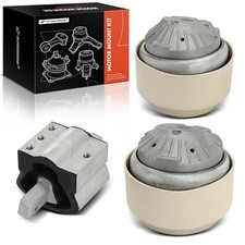 3PCS Engine Motor Mount and Transmission Mount Set Compatible with Mercedes