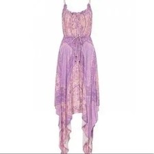 Spell & The Gypsy Collective NWT Farrah Kerchief Sundress Lilac XS
