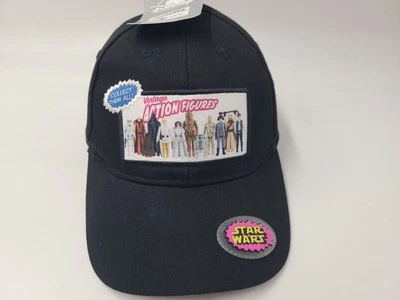Star Wars Vintage Action Figures Strapback Adjustable Hat Cap Men Women Black - Image 1 of 4