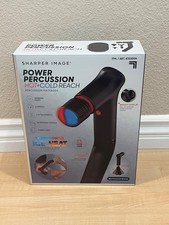 Sharper Image Power Percussion Hot  Cold Reach Percussion Massager - NEW SEALED