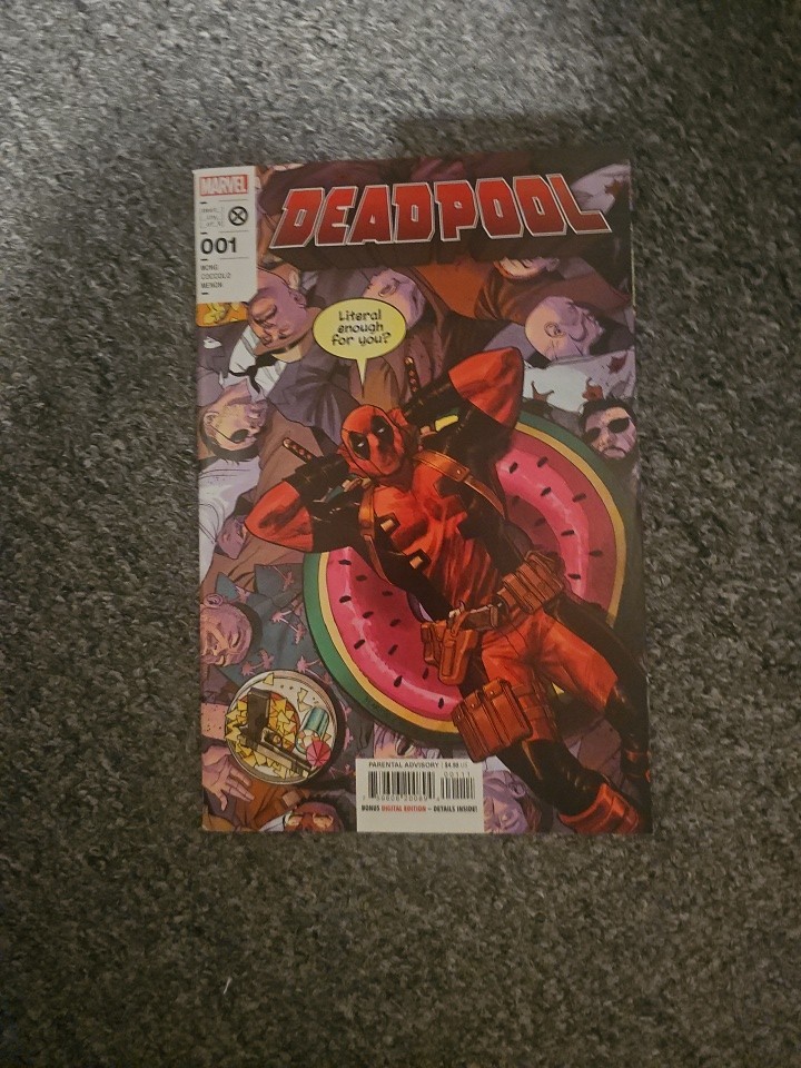 Deadpool # 1 (2022, Marvel) 1st Print Main Cover NM