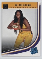 2019 Donruss WNBA Rated Press Proof Silver /199 Kalani Brown #97 Rookie RC ux8