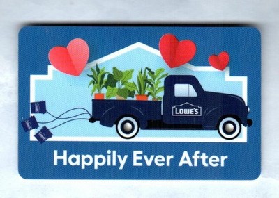 LOWE'S Happily Ever After ( 2023 ) Gift Card ( $0 )