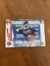 Beau Philip 2020 Topps Pro Debut Autographs Auto PD-197 Beavers Braves