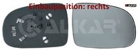 Alkar 6426420 Spiegelglas FüR AußEnspiegel Rechts FüR Opel
