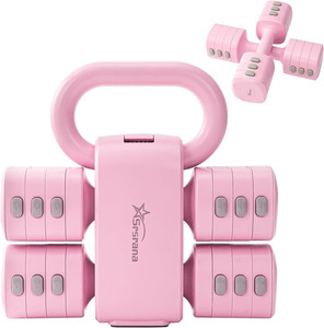 Ajustable 2-In-1 Coucou & Jeu de kettlebell pour les femmes, 1.1-12.1 Lbs