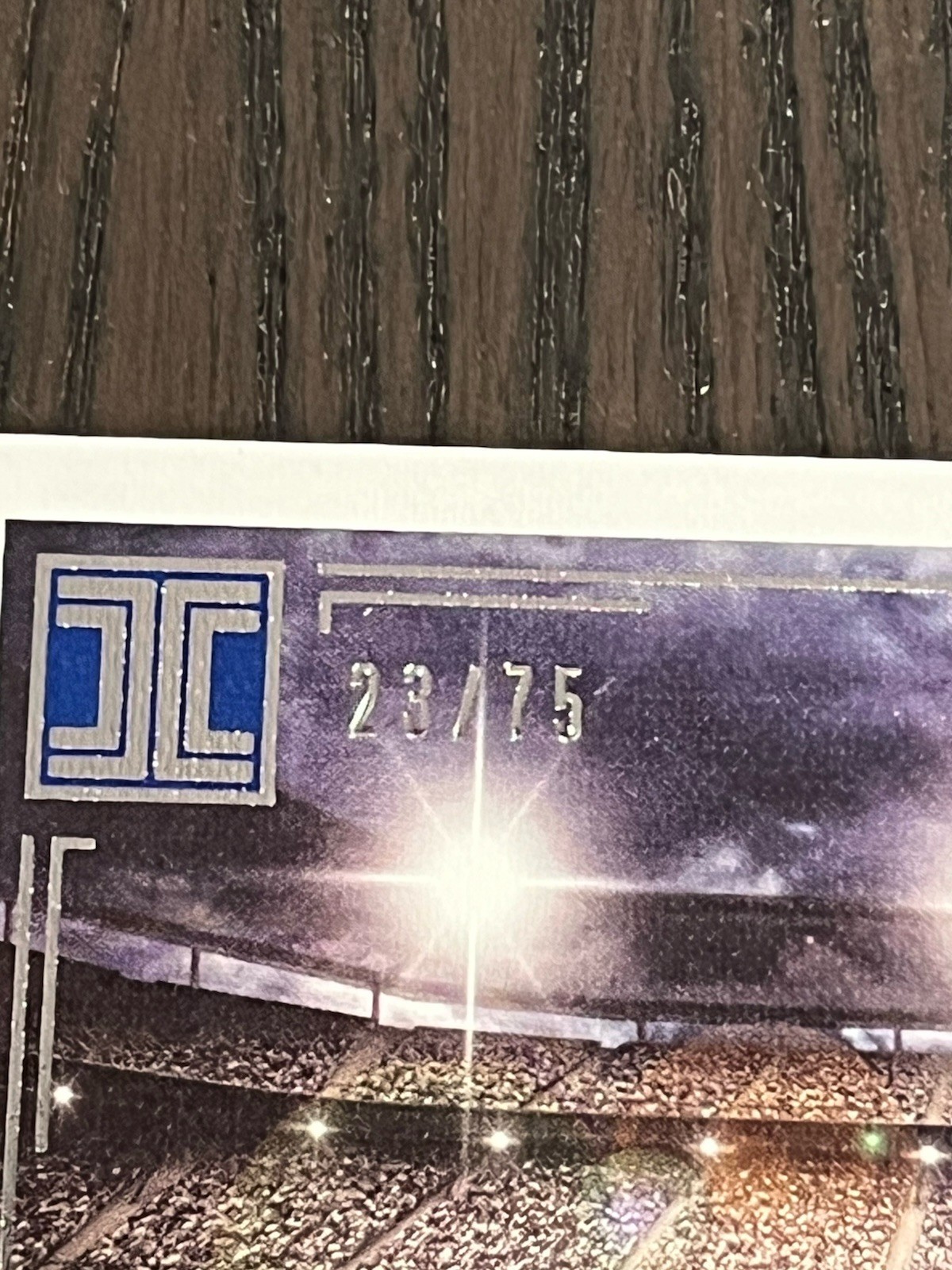 2019 Impeccable N'Keal Harry Rookie Landscape Rookie Auto /75 Brady Patriots view 2