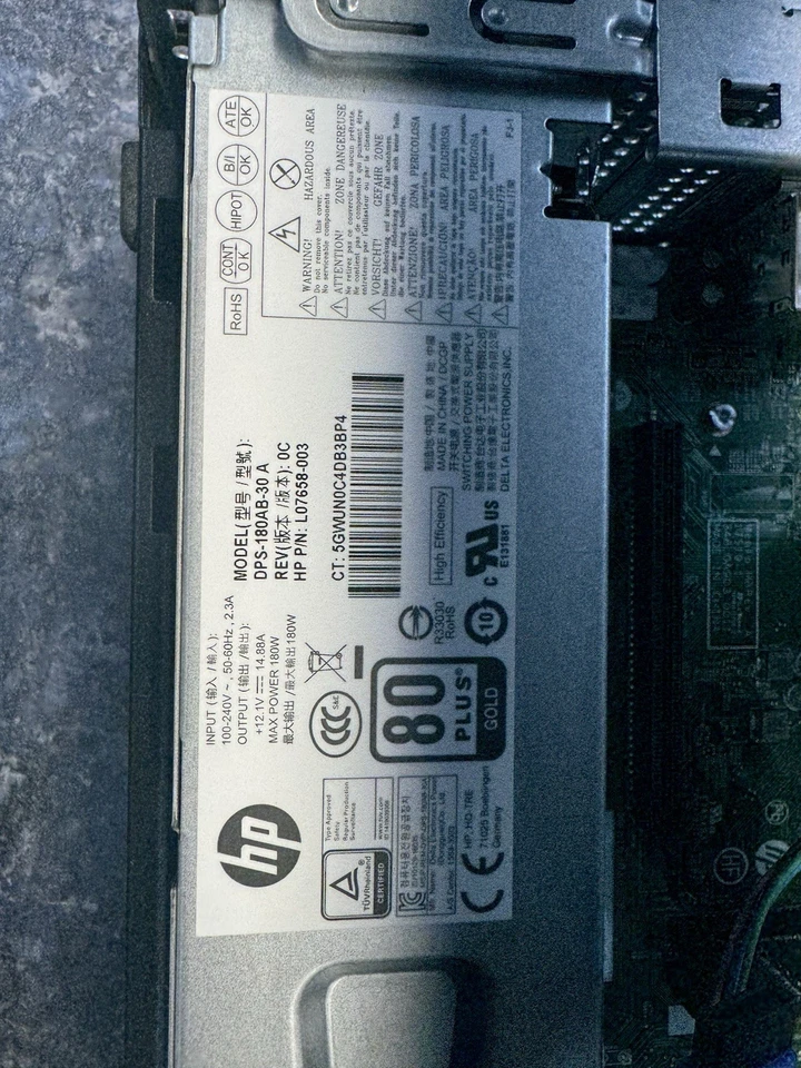 HP Slimline 290-p0043w Mini Tower Desktop PC, Intel Celeron G4900, 3.10GHz, 4GB - Image 4 of 4