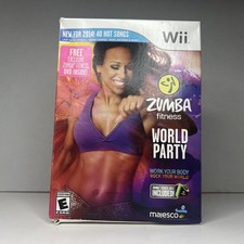 Zumba Fitness World Party (Nintendo Wii, 2013) Sealed