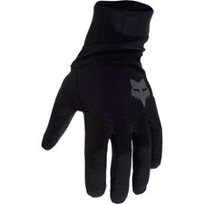 Guantes de ciclismo Fox Defend Pro Fire dedo completo negros impermeables polar bicicleta MTB